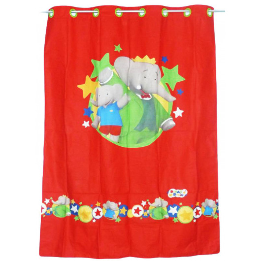 BABAR children's curtain