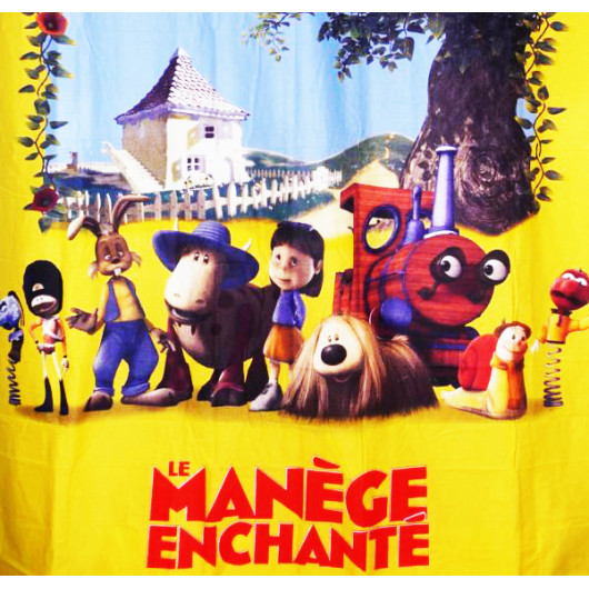 Rideau enfant - LE MANEGE ENCHANTE