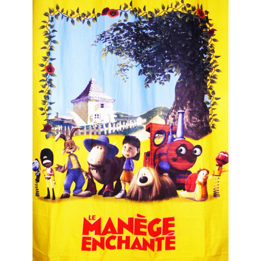 Rideau enfant - LE MANEGE ENCHANTE