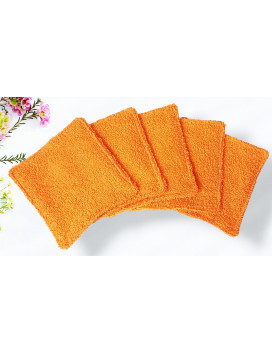 Grandes lingettes lavables VINTAGE (lot de 5)