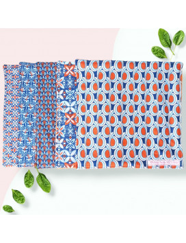 Essuie - tout lavable VINTAGE (5 feuilles)