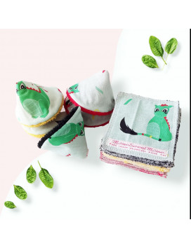 Set de tipis para orinar y toallitas lavables DRAGÓN DOUDOU