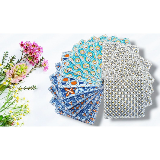 Grandes lingettes lavables (lot de 18)