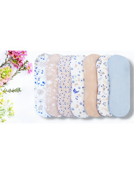 Pack 7 serviettes hygiéniques lavables CHAMPETRE (M)