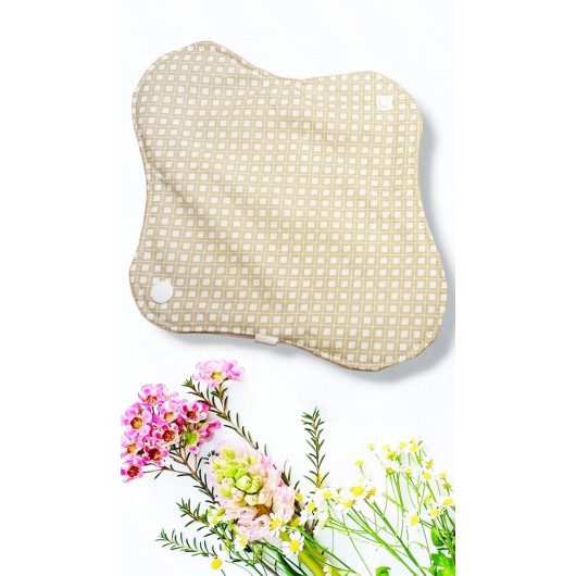 Pack 7 serviettes hygiéniques lavables ROSE-LIN (M)