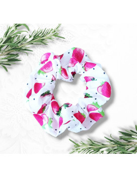 CHOUCHOU SCRUNCHIE ERDBEEREN