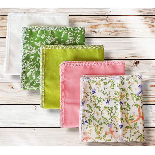 Wasbare en herbruikbare katoenen zakdoeken - LIPARI