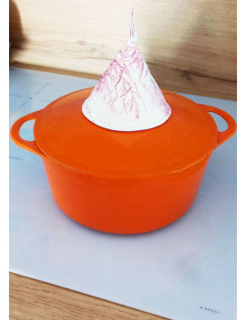 2 maniques de cuisine - TOILE DE JOUY