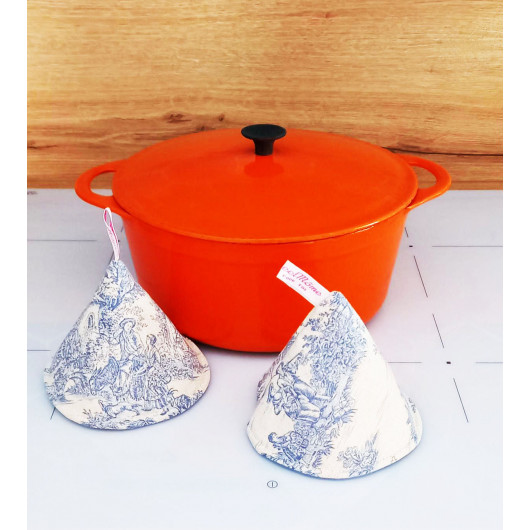 2 presine grandi da cucina - TOILE DE JOUY