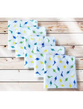 Washable and reusable cotton handkerchiefs - DINOSAURS