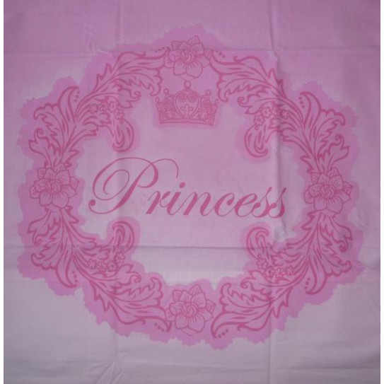 PRINCESSES pink pillow case
