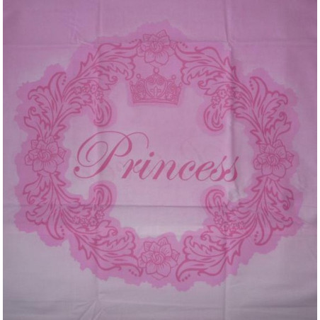 PRINCESSES pink pillow case