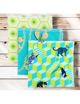Washable and reusable cotton handkerchiefs - BESTIES