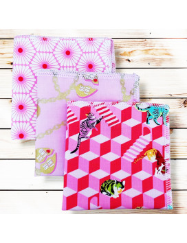 Washable and reusable cotton handkerchiefs - BESTIES
