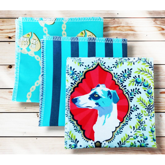 Washable and reusable cotton handkerchiefs - BESTIES