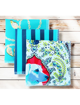 Washable and reusable cotton handkerchiefs - BESTIES
