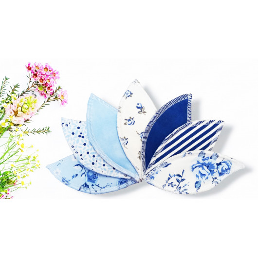 MONA wasbare interlabiale pad (set van 7) Maat : L