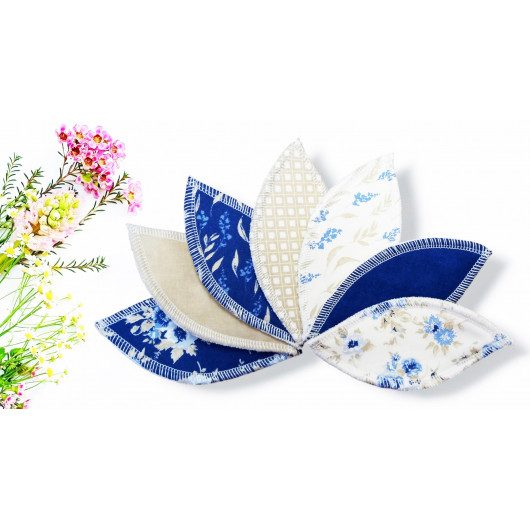ROSE-LIN wasbare interlabiale pad (set van 7) Maat : L