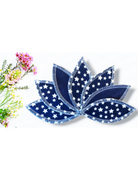 Washable interlabial pad STARS (set of 7) Size: L