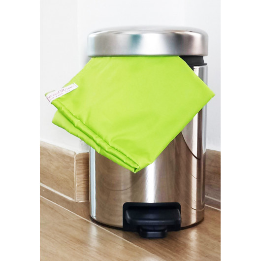 Sac poubelle lavable et réutilisable VERT (3L)