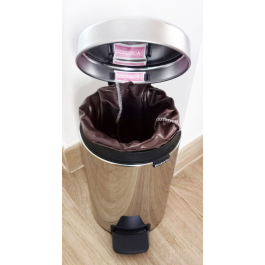Sac poubelle lavable et réutilisable KAKI (3L)