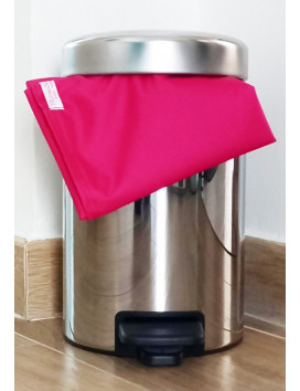 Sac poubelle lavable et réutilisable FUCHSIA (3L)