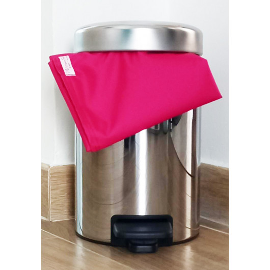Sac poubelle lavable et réutilisable FUCHSIA (3L)