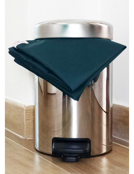 Sac poubelle lavable et réutilisable VERT FONCE (5L)