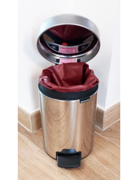 Sac poubelle lavable et réutilisable CHOCOLAT (3L)