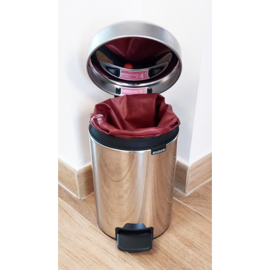 Sac poubelle lavable et réutilisable CHOCOLAT (3L)