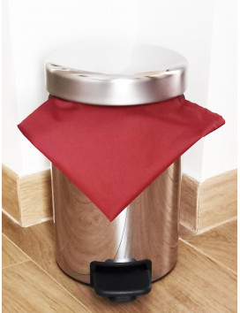 Sac poubelle lavable et réutilisable CHOCOLAT (3L)