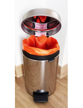 Sac poubelle lavable et réutilisable - ORANGINA (3L)