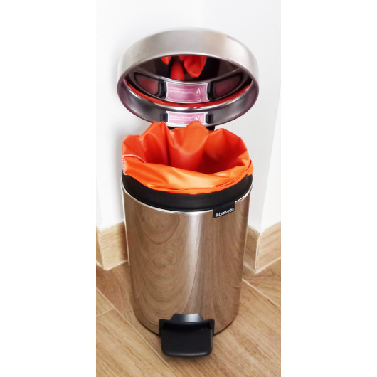 Sac poubelle lavable et réutilisable - ORANGINA (3L)