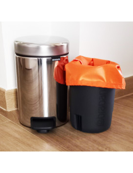 Sac poubelle lavable et réutilisable - ORANGINA (3L)
