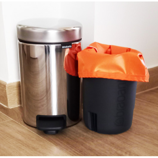 Sac poubelle lavable et réutilisable - ORANGINA (3L)