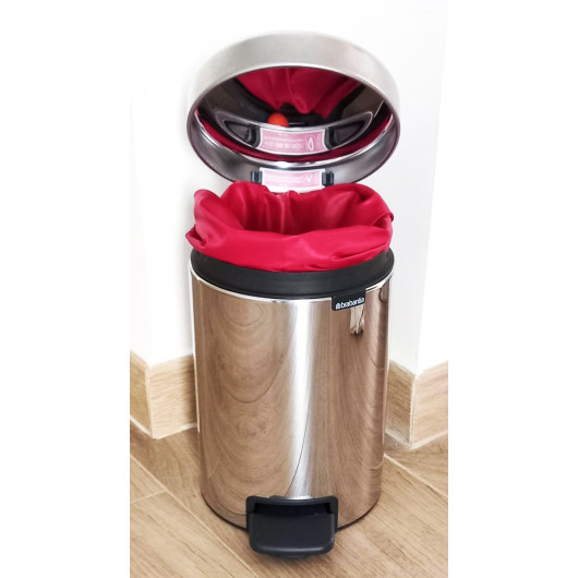 Washable and reusable garbage bag - RED (3L)