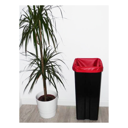 Sac poubelle lavable et réutilisable ROUGE (30 L)