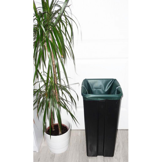 Sac poubelle lavable et réutilisable VERT BOUTEILLE (30 L)