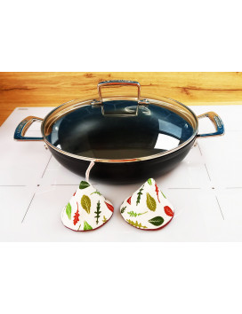 2 kitchen mitts - MESCLUN