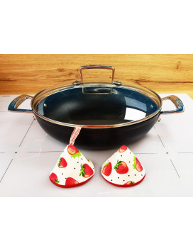 2 presine da cucina - FRAGOLE