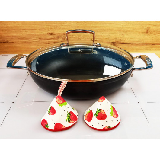 2 presine da cucina - FRAGOLE