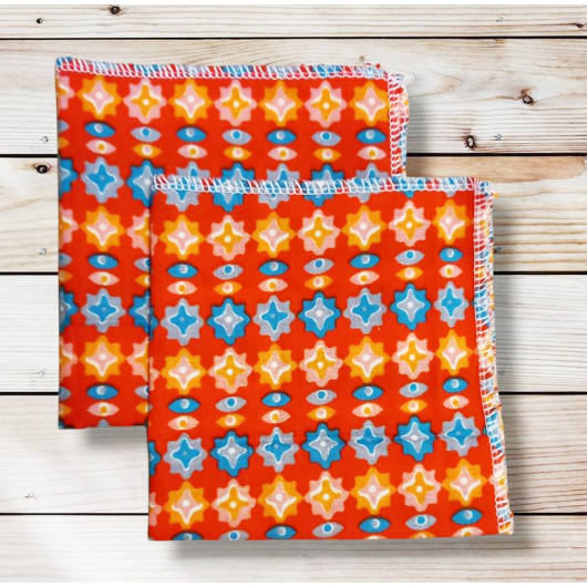 Washable and reusable cotton handkerchiefs - MAIJA