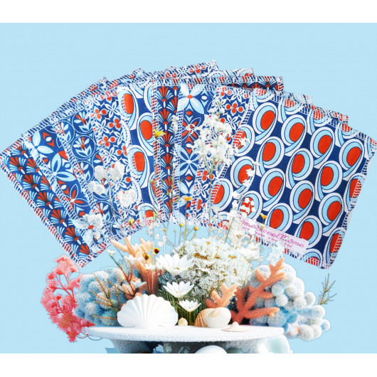 VINTAGE washable toilet paper (8 sheets)