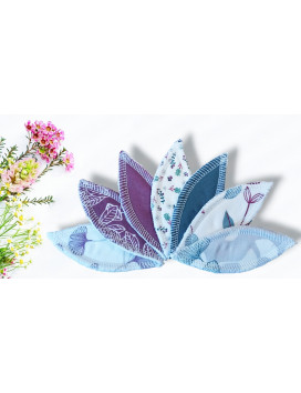 Tampone interlabiale lavabile GINKGO (set da 7) Taglia: S
