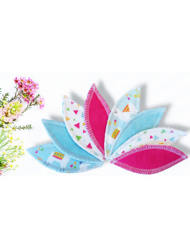 Compresas interlabiales lavables LAMA (juego de 8) Talla: M