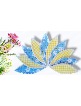 Compresas interlabiales lavables PRIMAVERA (pack de 10) Talla: S