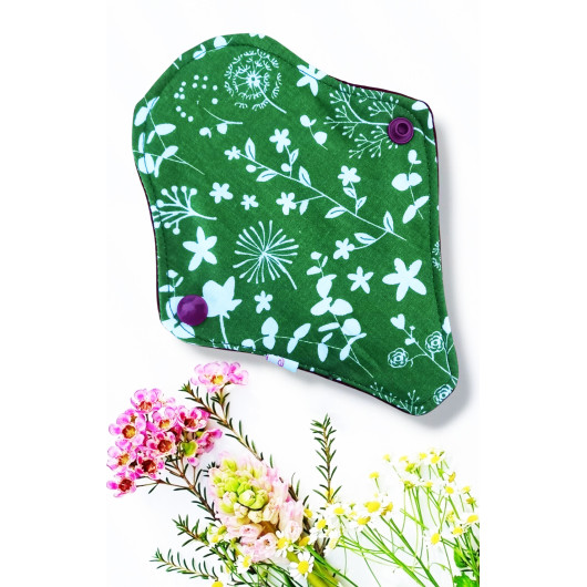 Pack 7 protège-strings lavables - FLEURS DES CHAMPS (17 cm)