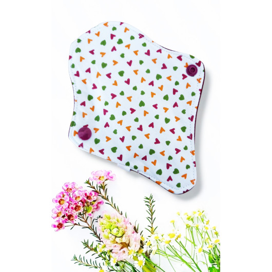 Pack 7 protège-strings lavables - FLEURS DES CHAMPS (17 cm)