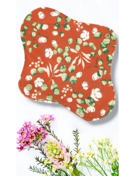 Pack 7 serviettes hygiéniques lavables EUCALYPTUS (M)