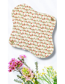 Pack 7 serviettes hygiéniques lavables EUCALYPTUS (M)